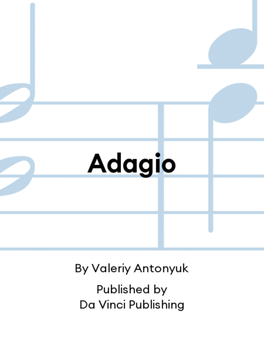 Adagio Orchestra scores gallery preview page 1