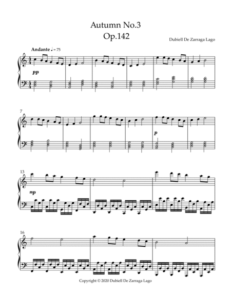 Autumn No.3 Op.142