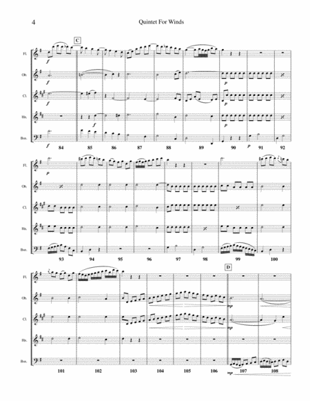 Quintet for Winds, op. 88, no. 1 image number null