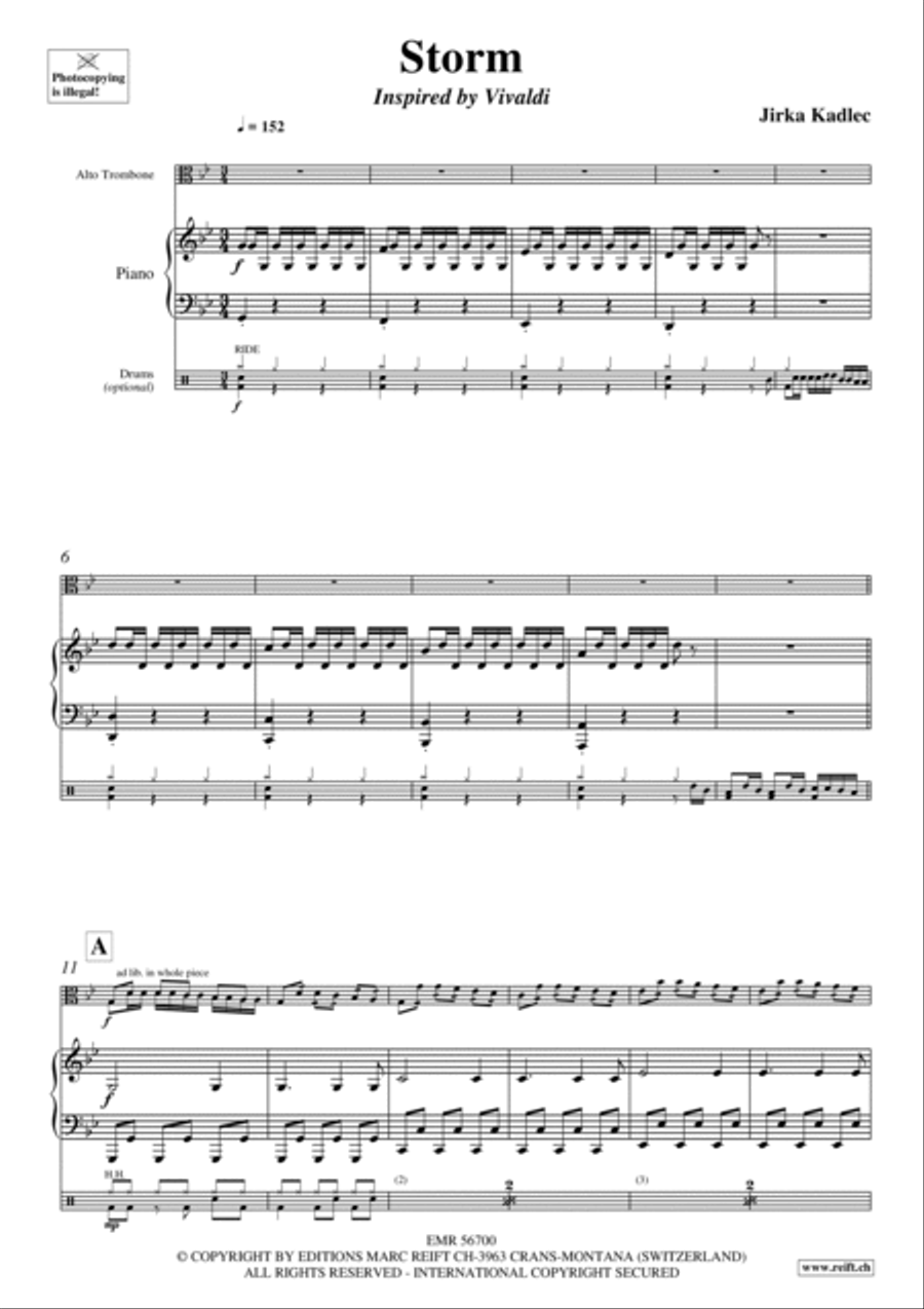 Storm Storm Piano Accompaniment scores gallery preview page 4