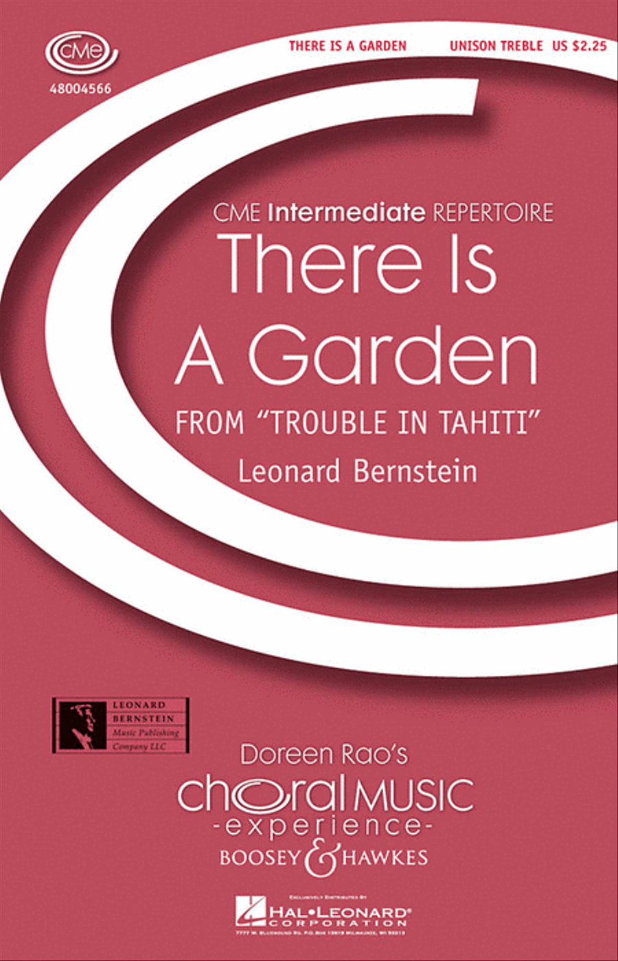 There Is a Garden Unison Choir scores gallery preview page 1