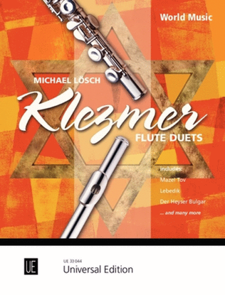 Book cover for Klezmer Flute Duets