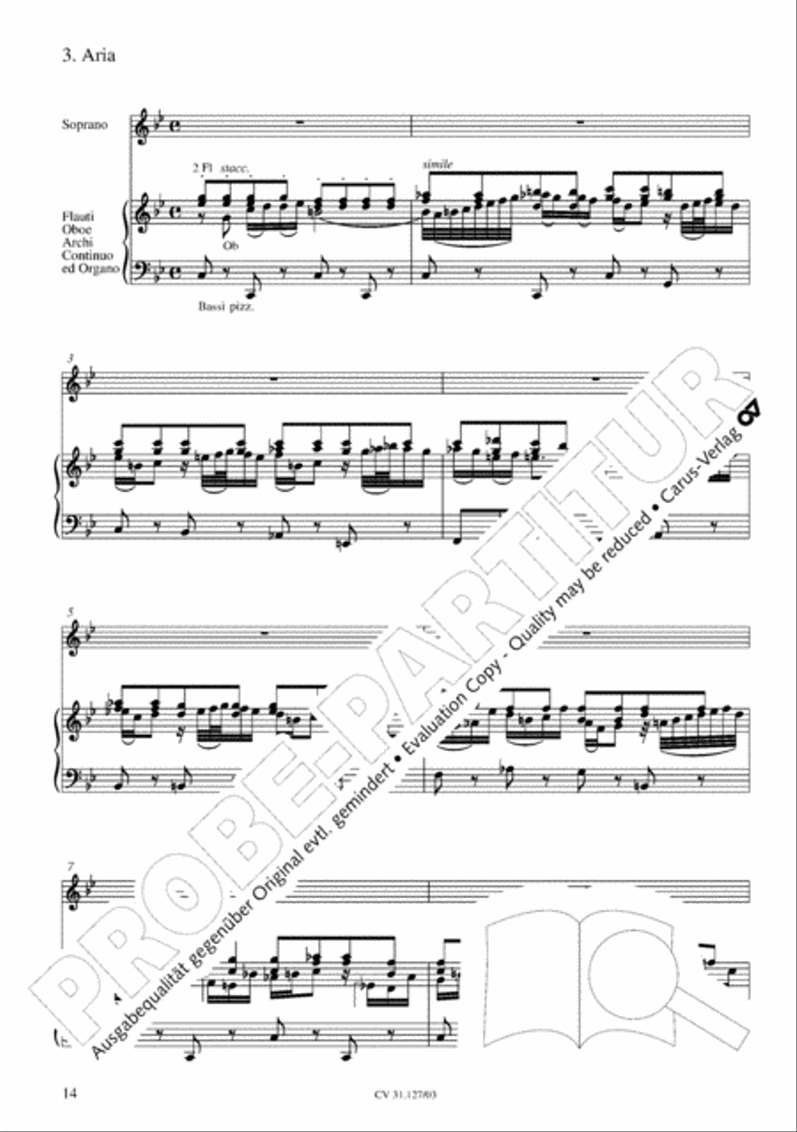 Thou who, a God, as man yet came (Herr Jesu Christ, wahr' Mensch und Gott) STB scores gallery preview page 19