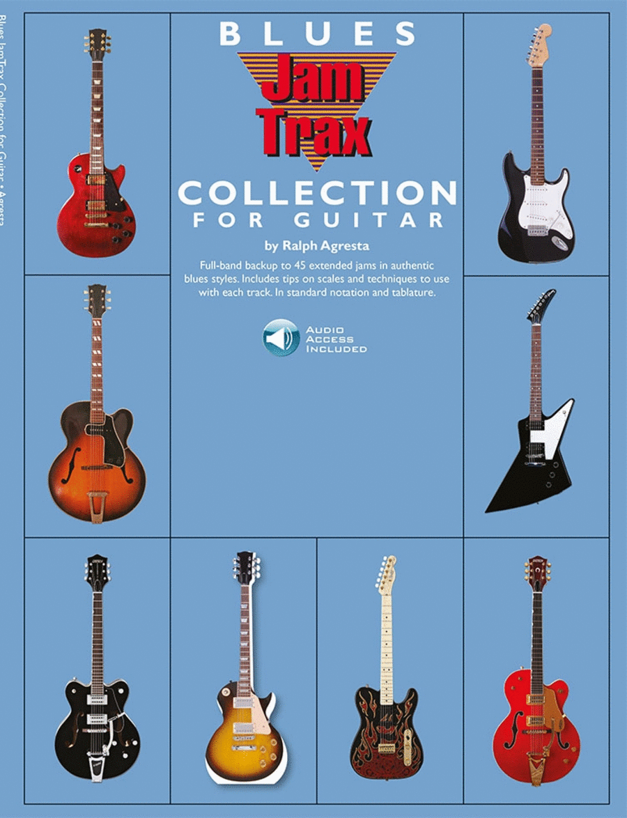 Blues Jam Trax Collection for Guitar Electric Guitar scores gallery preview page 1