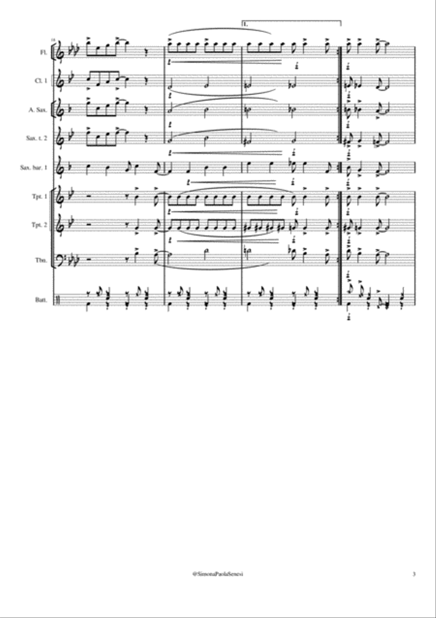 In The Mood Large Ensemble scores gallery preview page 3