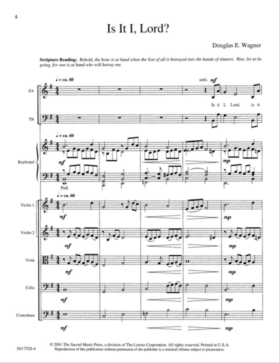 Shadows - String Orch Score & Parts Choir scores gallery preview page 4