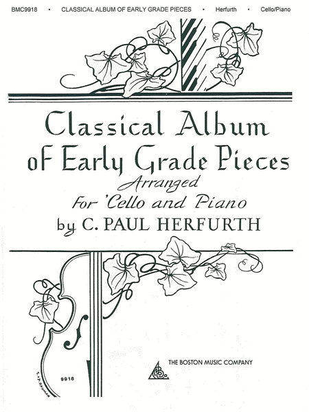 Classcial Album Of Early Grade Pieces For Cello