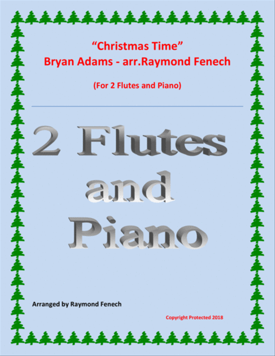 Christmas Time Flute Duet scores gallery preview page 1