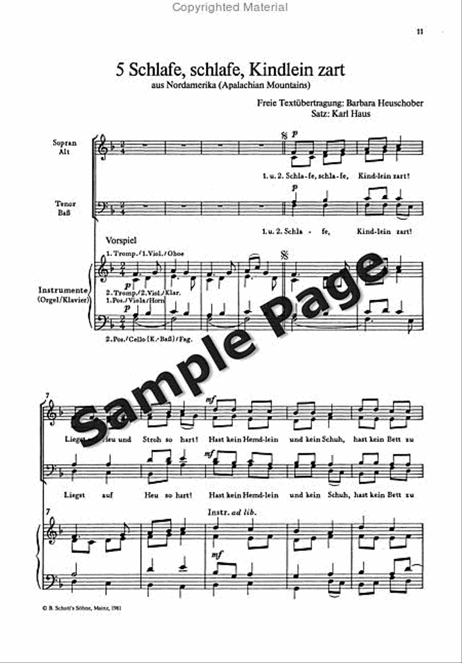 Mit Freudigem Schall Score 4-Part scores gallery preview page 12