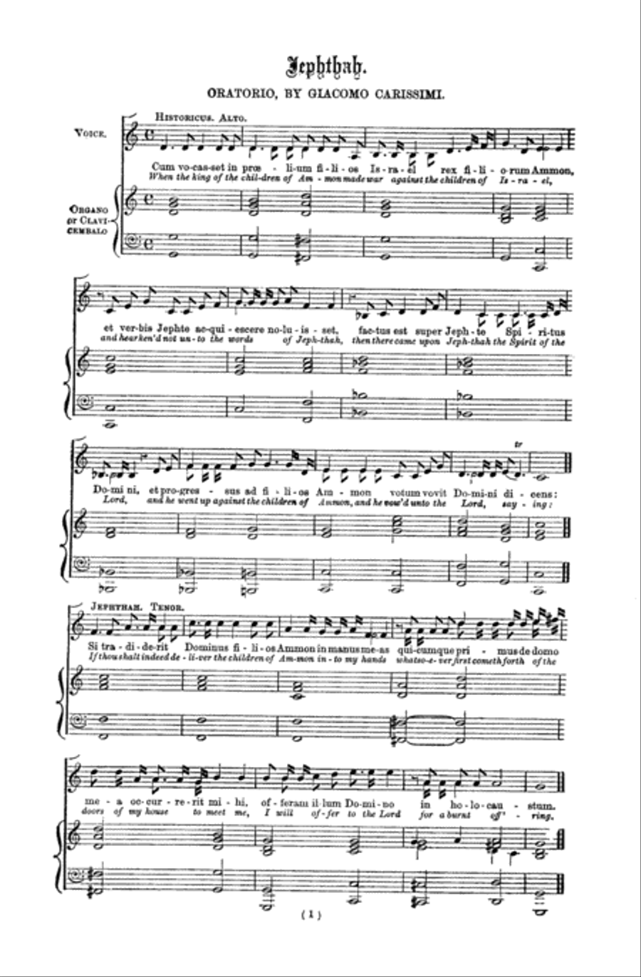 Jephthah 4-Part scores gallery preview page 4