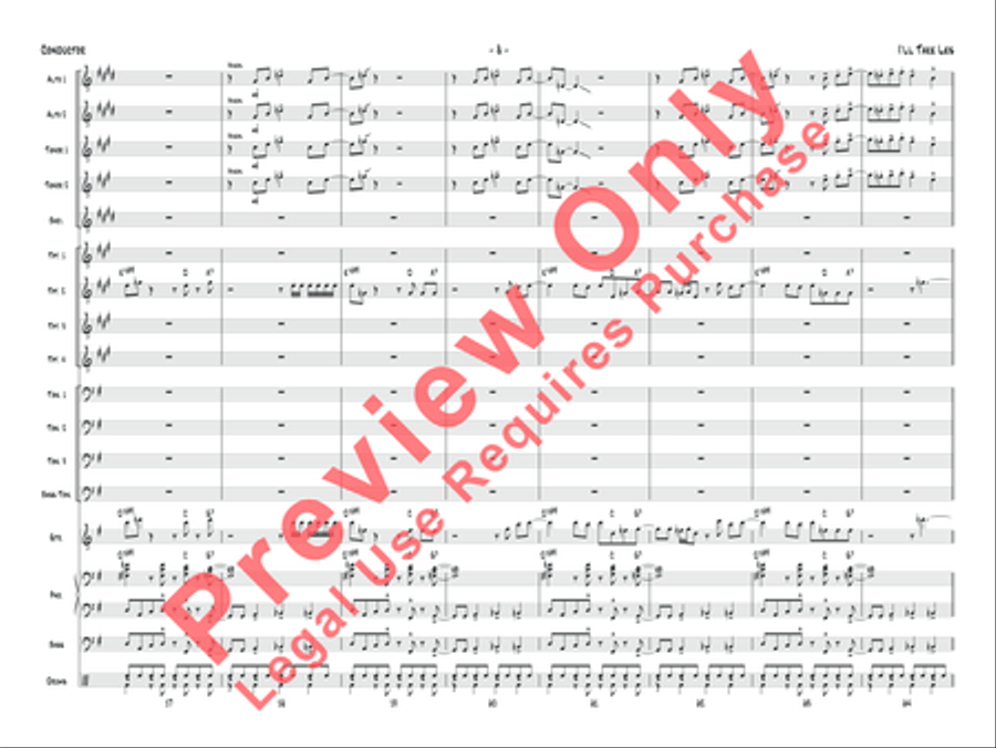 I'll Take Les Jazz Ensemble scores gallery preview page 9