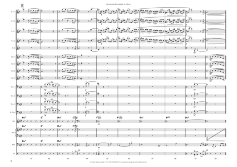 Remember Rockefeller At Attica Jazz Ensemble scores gallery preview page 6