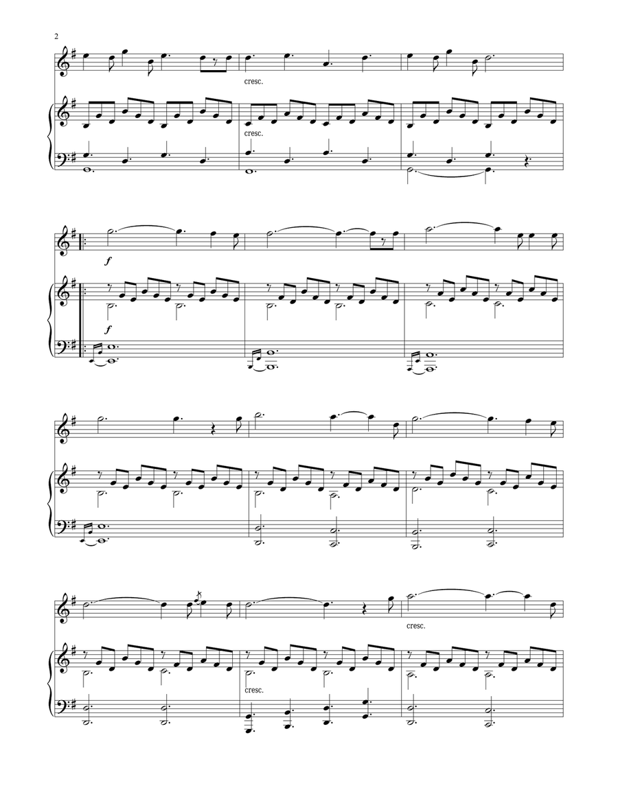 O Holy Night O Holy Night Flute Solo scores gallery preview page 2
