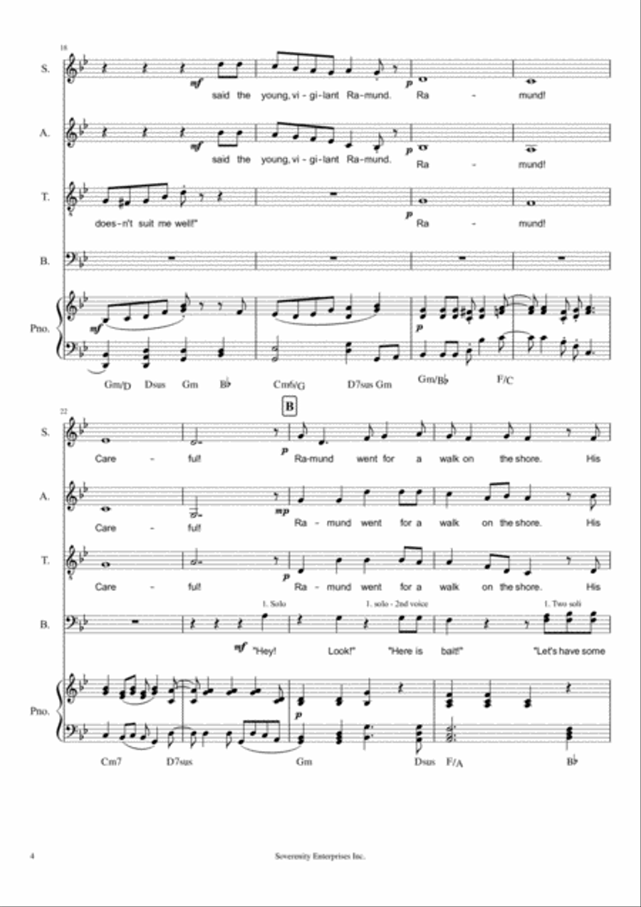 The Legend of Ramund 4-Part scores gallery preview page 4
