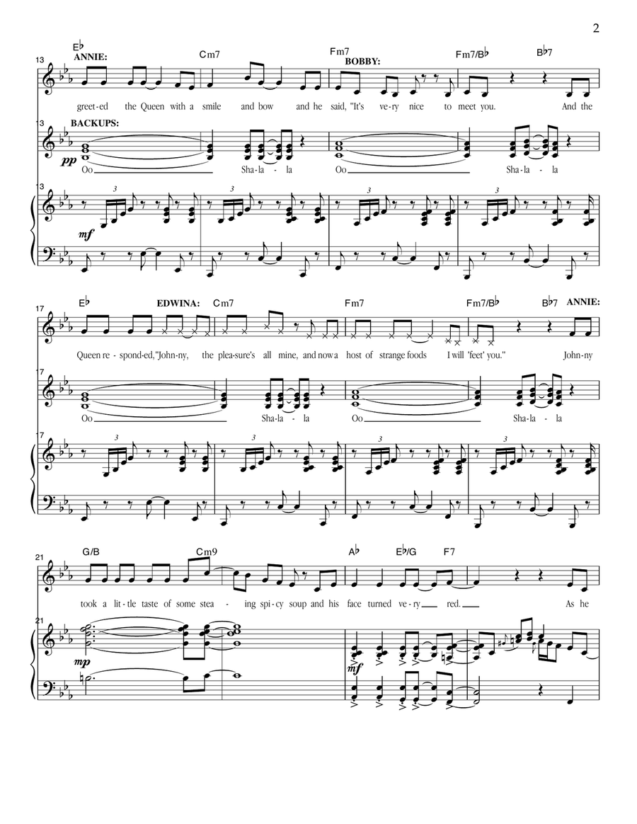 Say No Thank You Voice scores gallery preview page 2