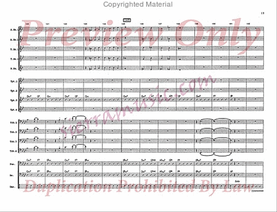 Airegin Airegin Big Band scores gallery preview page 14