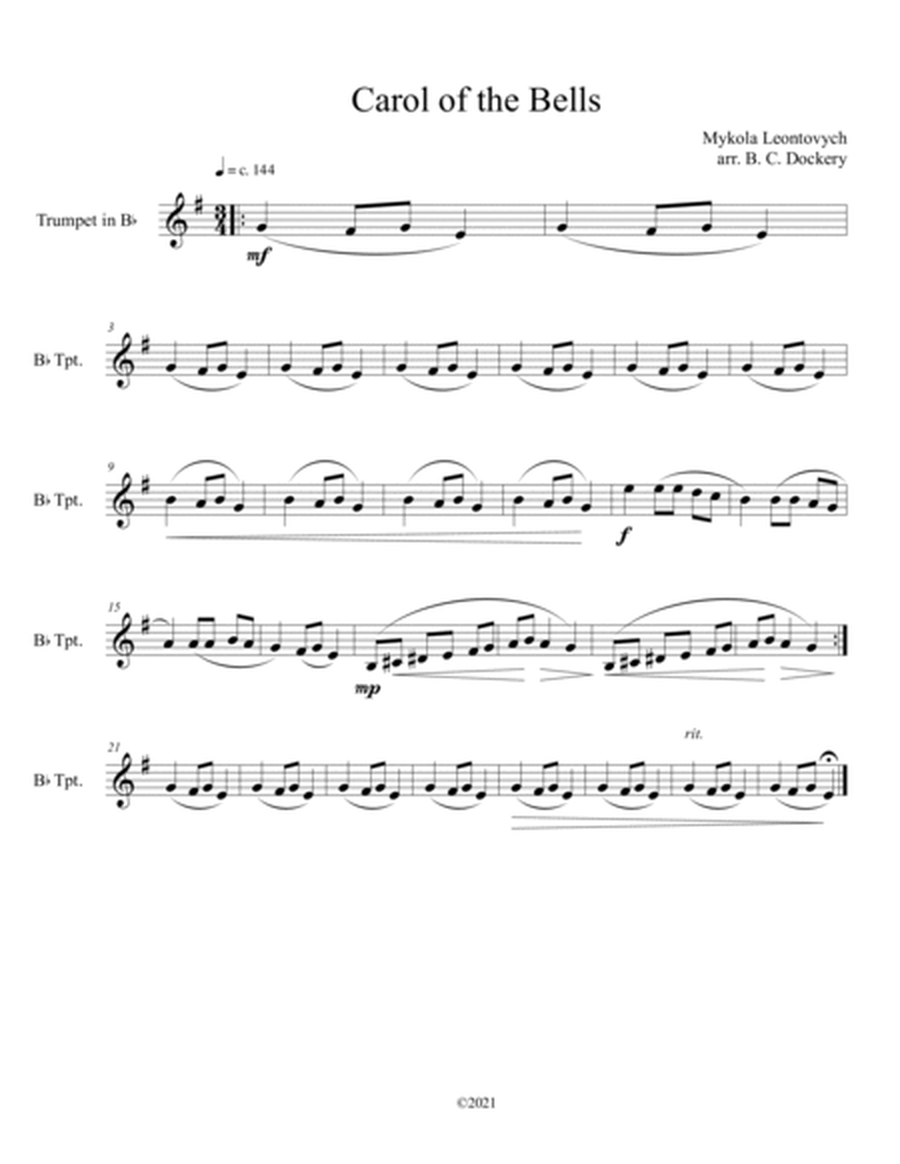 10 Christmas Solos for Trumpet (Vol. 3) image number null