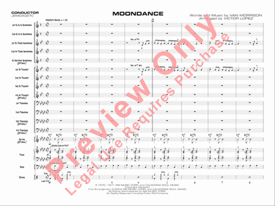 Moondance Jazz Ensemble scores gallery preview page 4