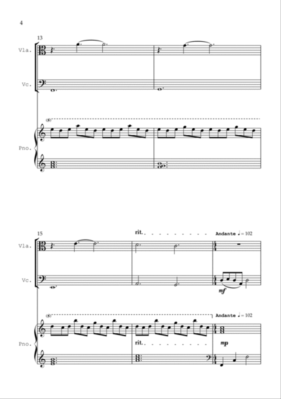 Forbidden Colours Forbidden Colours Cello scores gallery preview page 4