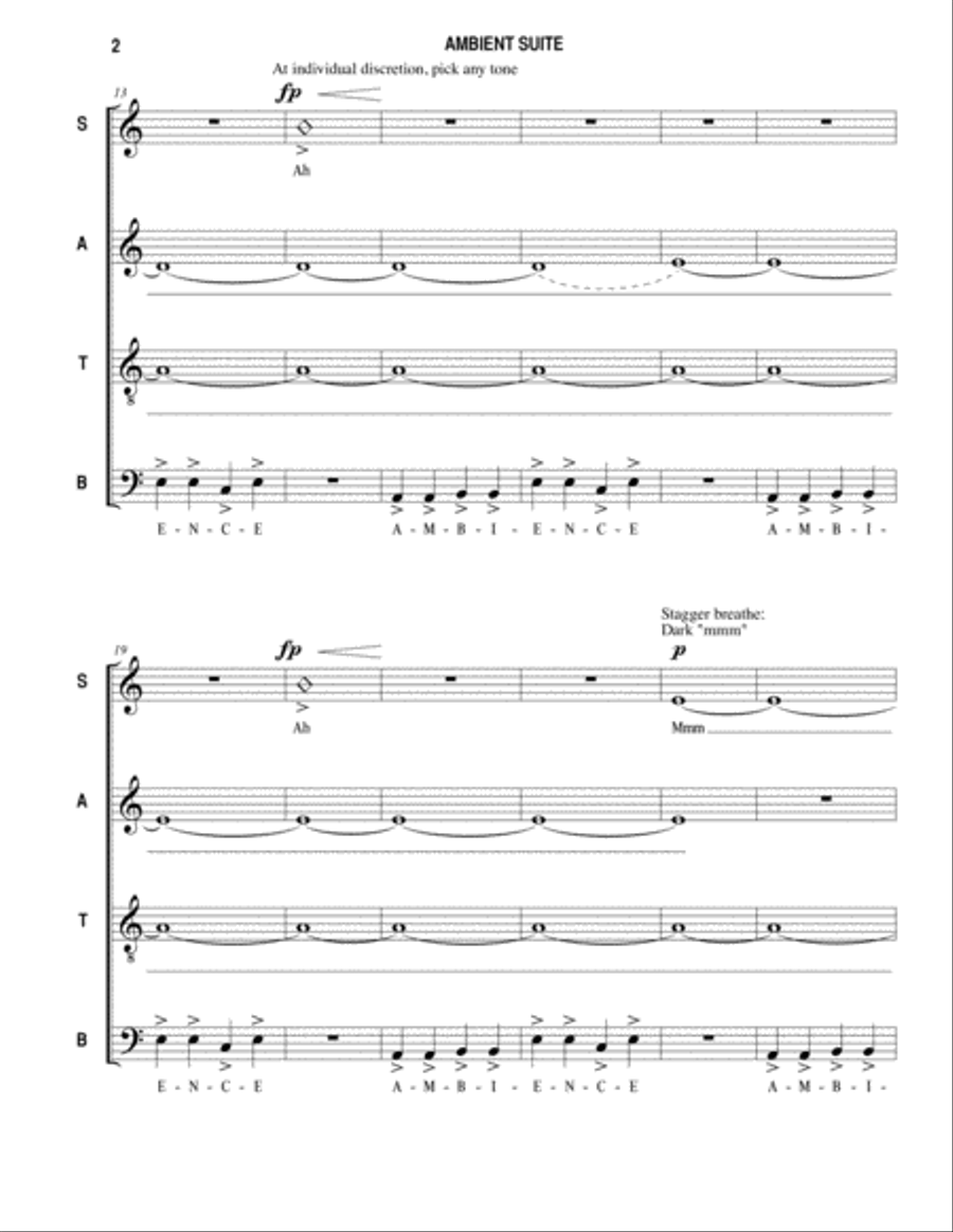 Ambient Suite 4-Part scores gallery preview page 4