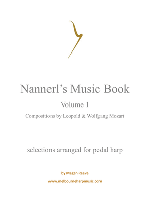 Nannerl's Music Book- compositions by Leopold and Wolfgang Mozart