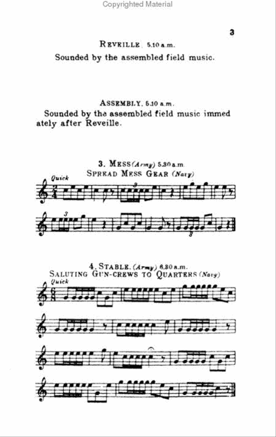 Bugle: Signals, Calls & Marches Chamber Music scores gallery preview page 2