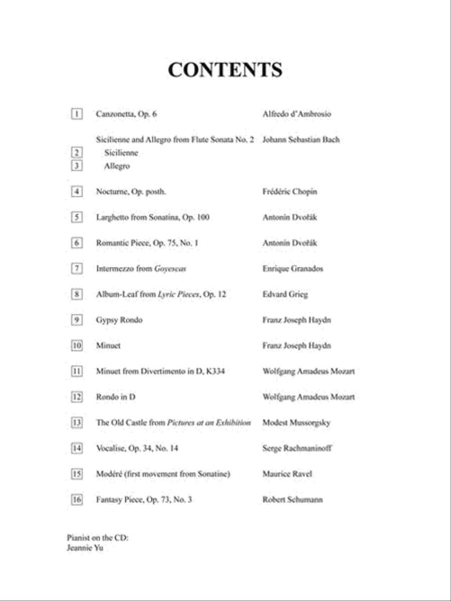 Solos for the Alto Saxophone Player Alto Saxophone scores gallery preview page 3