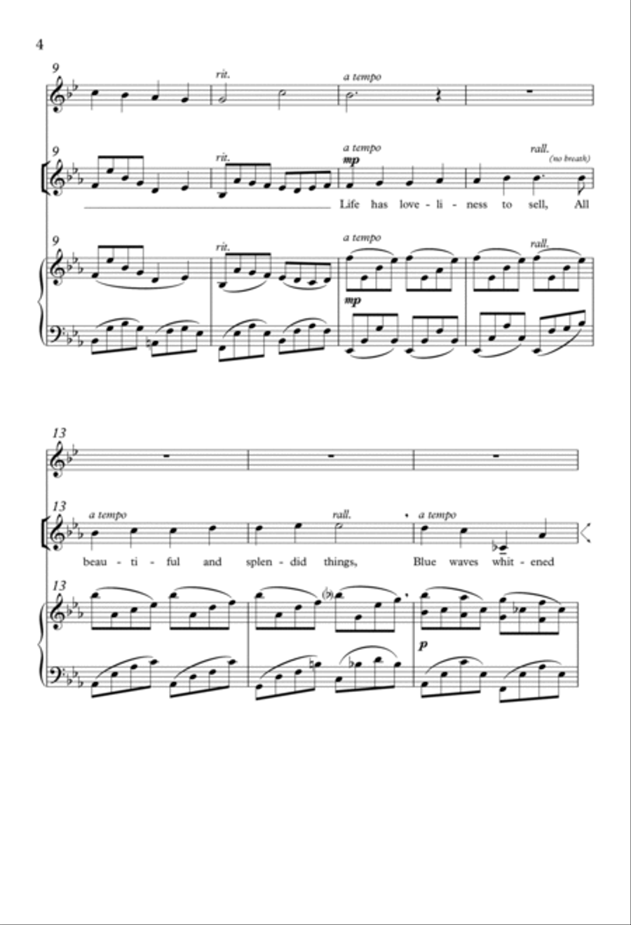 Life Has Loveliness To Sell SSA scores gallery preview page 3