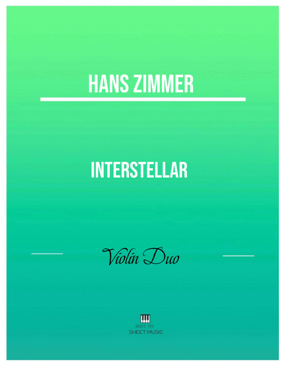 Interstellar String Duet scores gallery preview page 1