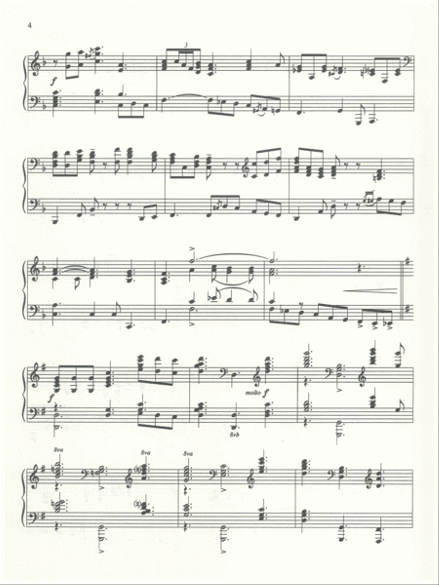 Amazing Grace Amazing Grace Piano Solo scores gallery preview page 24