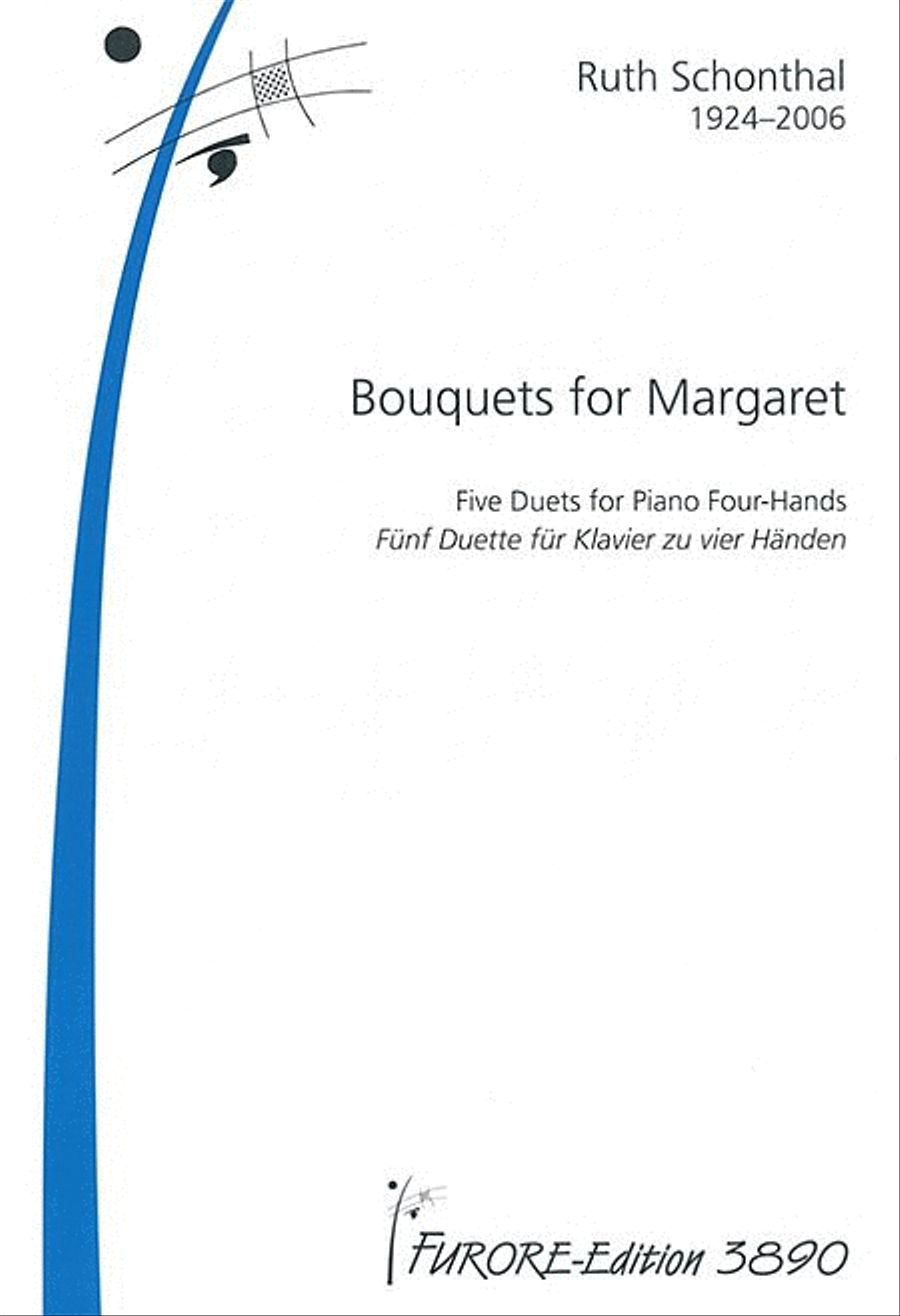 Bouquets for Margret. Five Duets for piano four hands Harpsichord scores gallery preview page 1