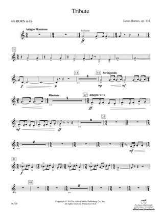 Tribute: (wp) 4th Horn in E-flat