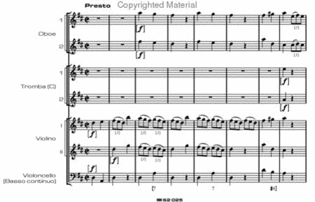 Sinfonia in D major