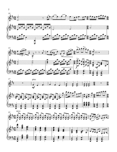 Hosanna Loud Hosanna (ELLACOMBE) - Piano and Violin image number null