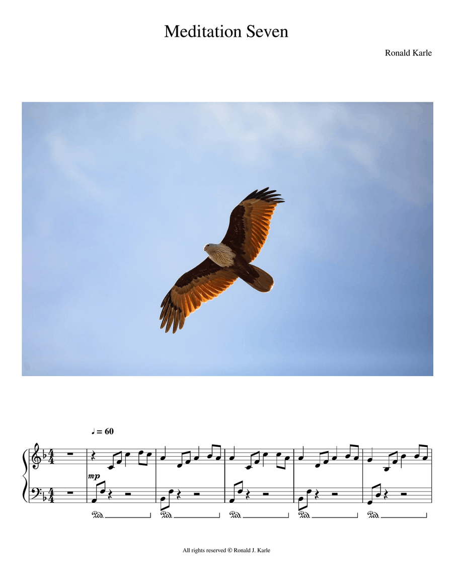 Meditation Seven Piano Method scores gallery preview page 1