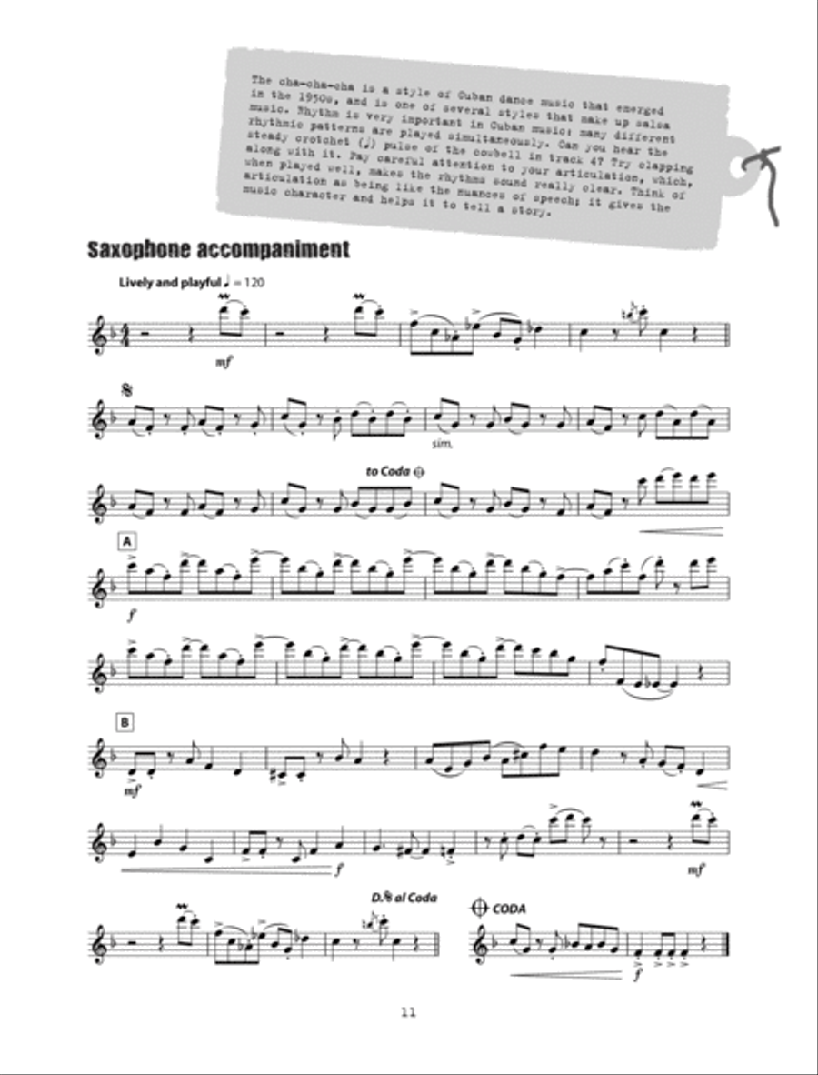 Saxophone Globetrotters, B flat edition + CD Soprano Saxophone scores gallery preview page 5