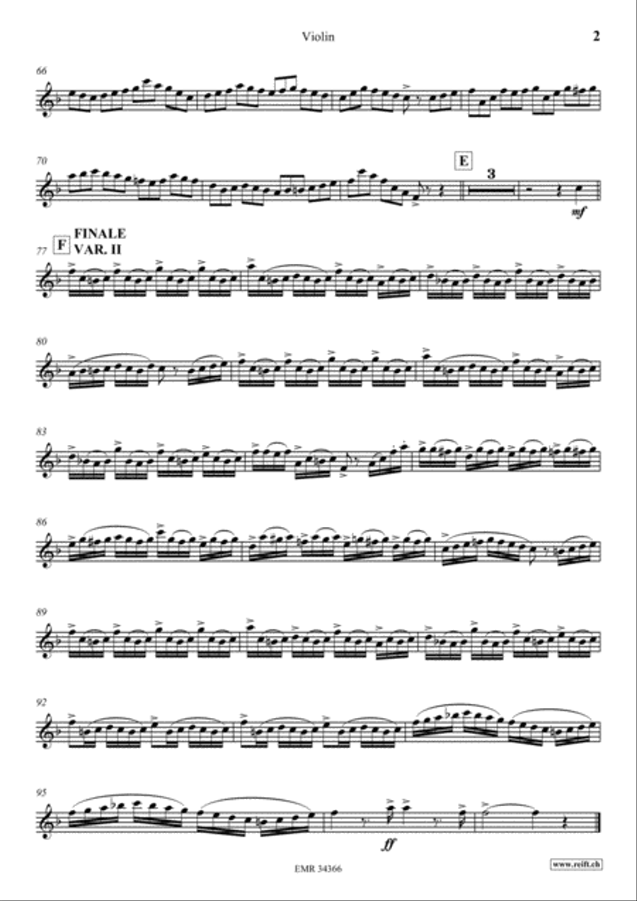Victory Violin Solo scores gallery preview page 3