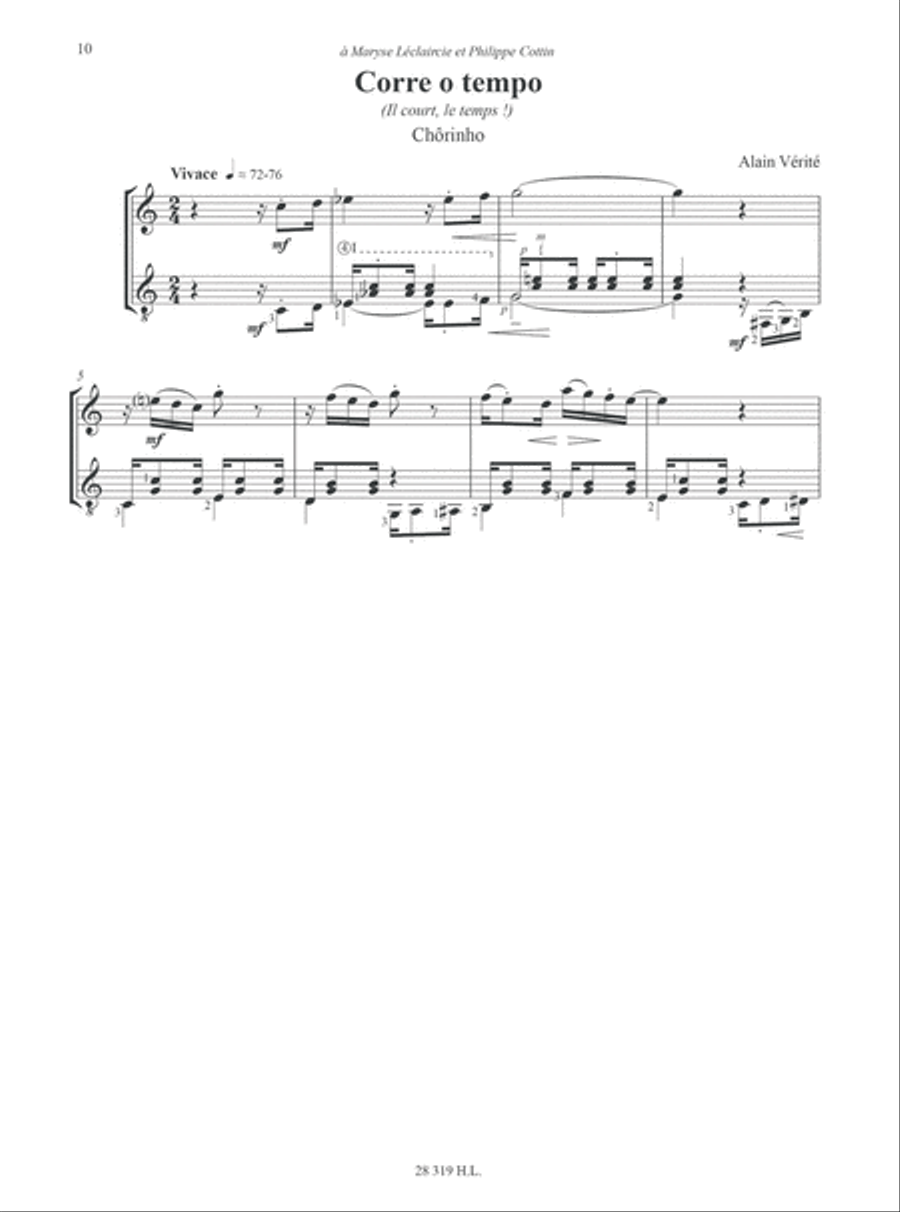 Chorinhos Et Valsinhas Flute scores gallery preview page 5