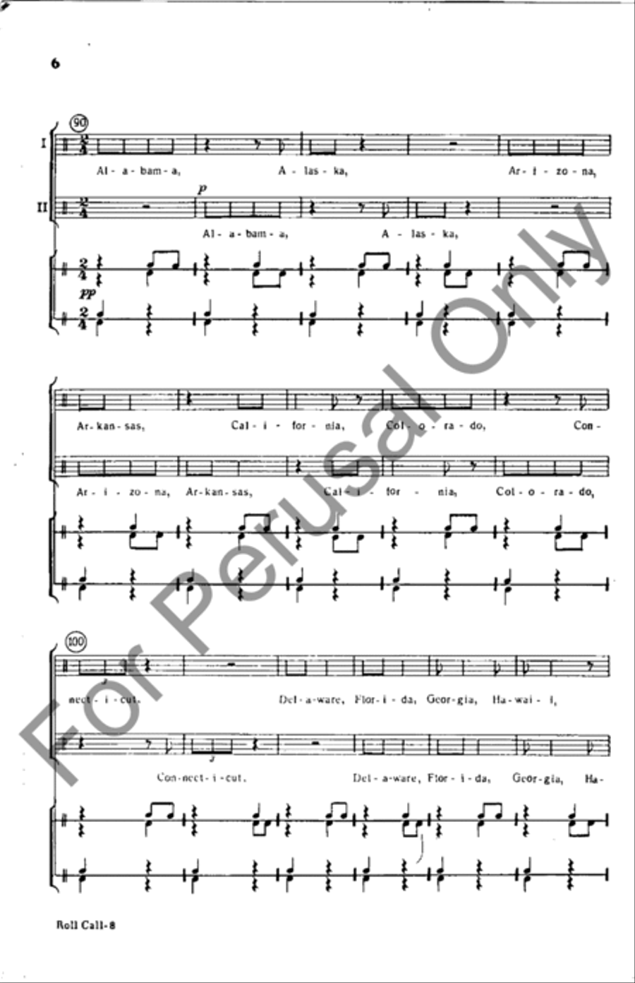 Roll Call Roll Call SA scores gallery preview page 5