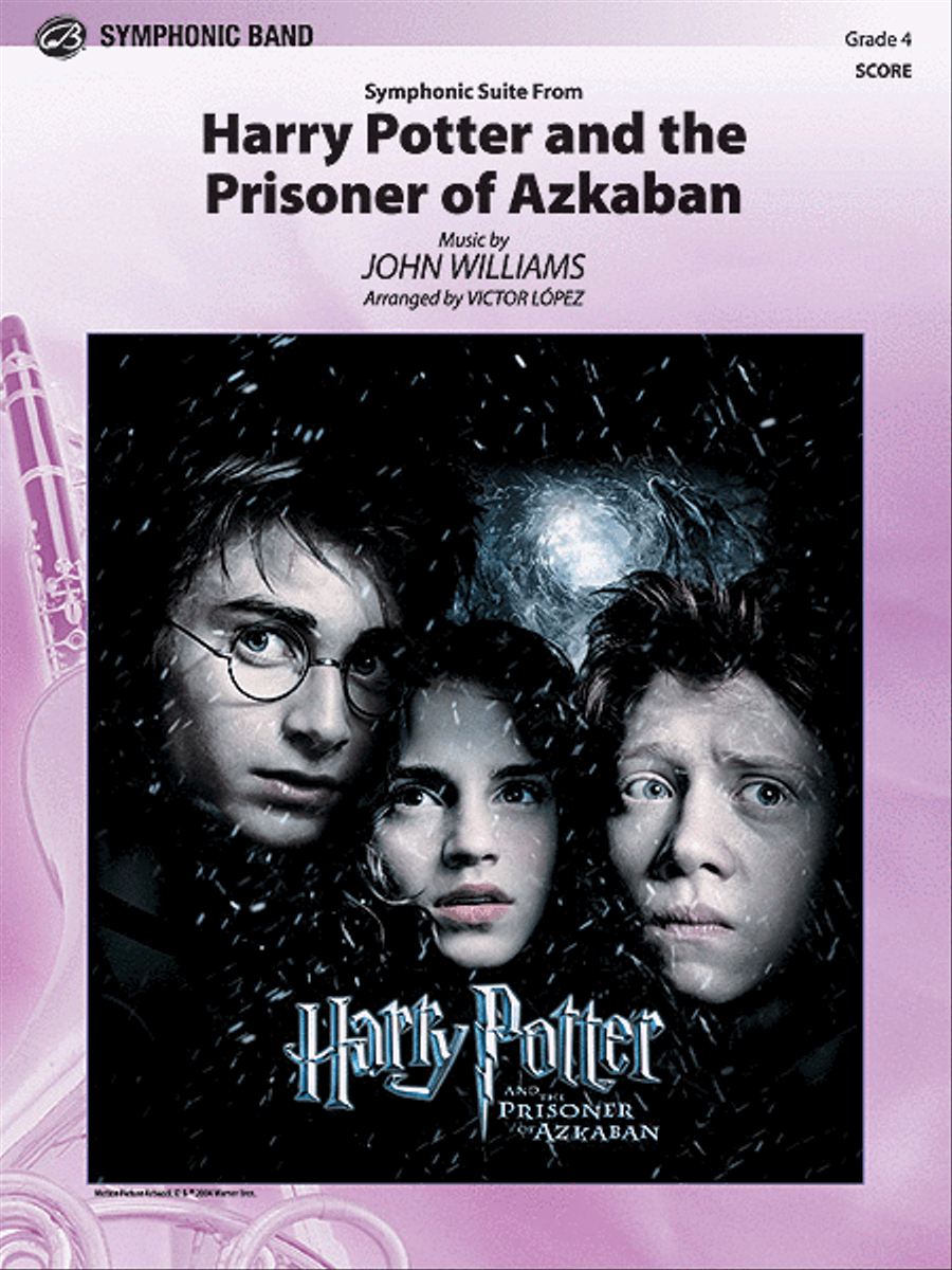 Harry Potter and the Prisoner of Azkaban, Symphonic Suite from Concert Band scores gallery preview page 1