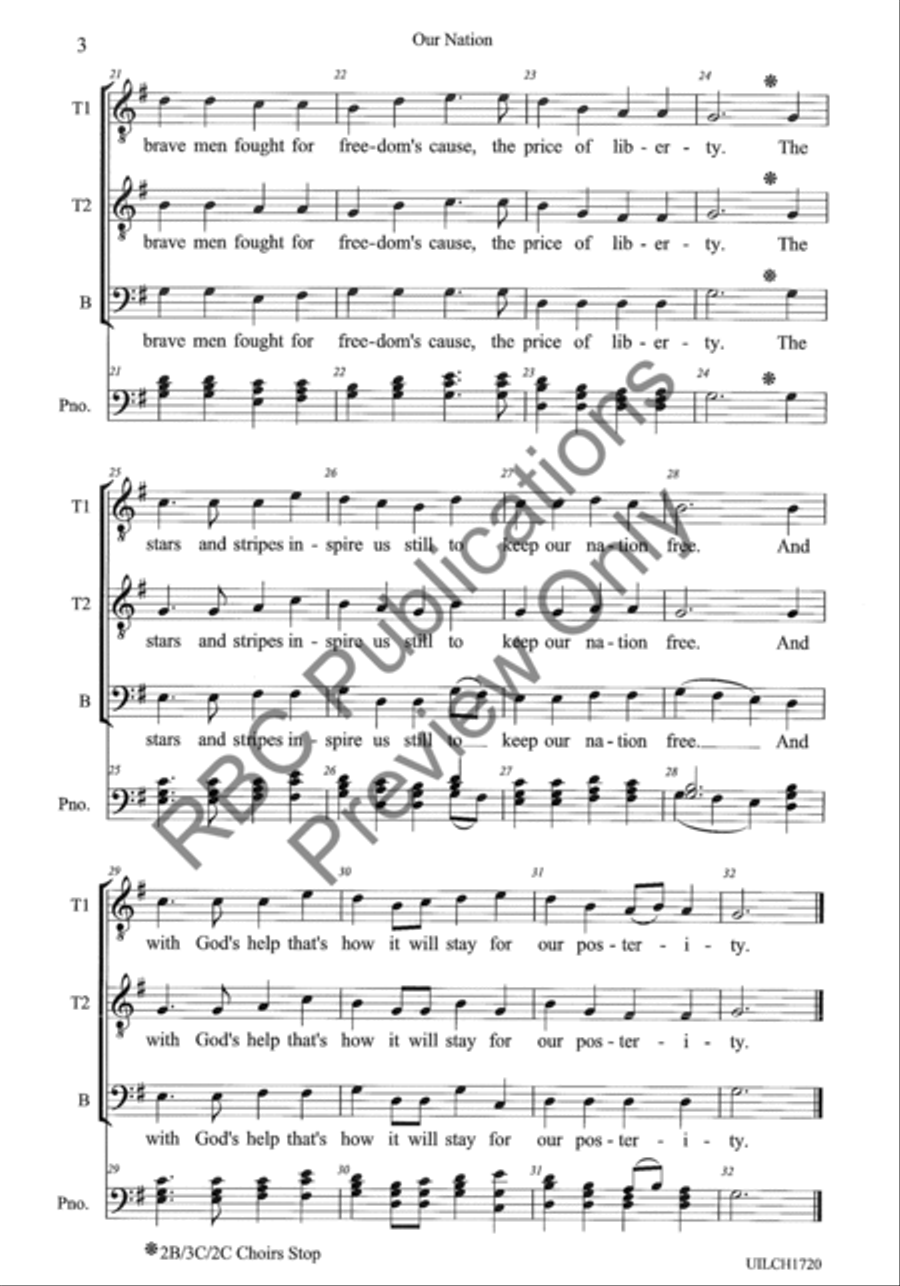 Our Nation (TTB) Our Nation (TTB) TTB scores gallery preview page 5