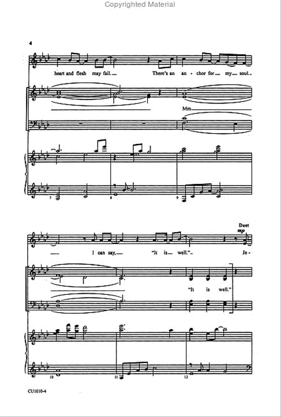 I Will Rise 4-Part scores gallery preview page 3