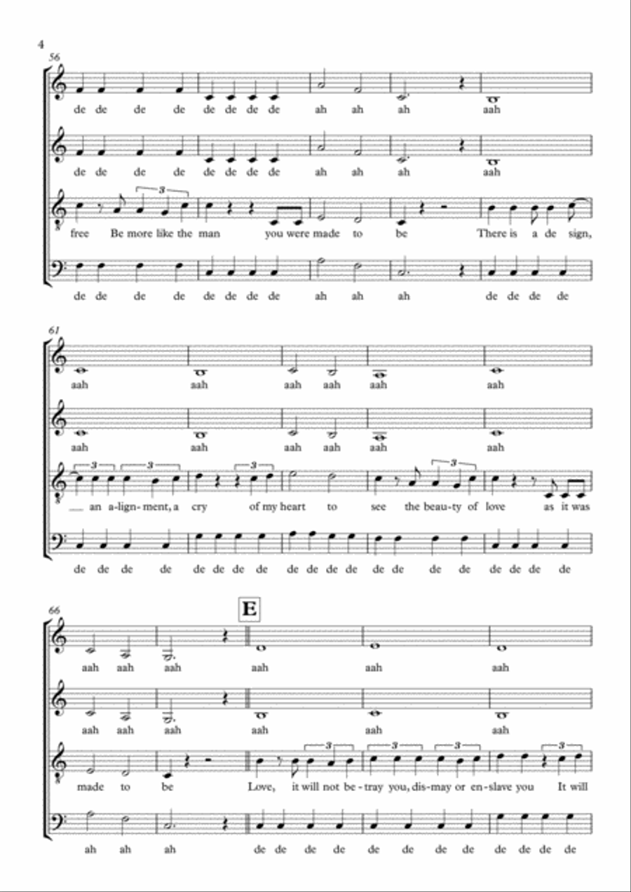 Sigh No More 4-Part scores gallery preview page 4