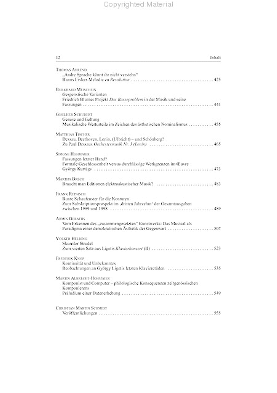 Vom Erkennen des Erkannten Collection / Songbook scores gallery preview page 5