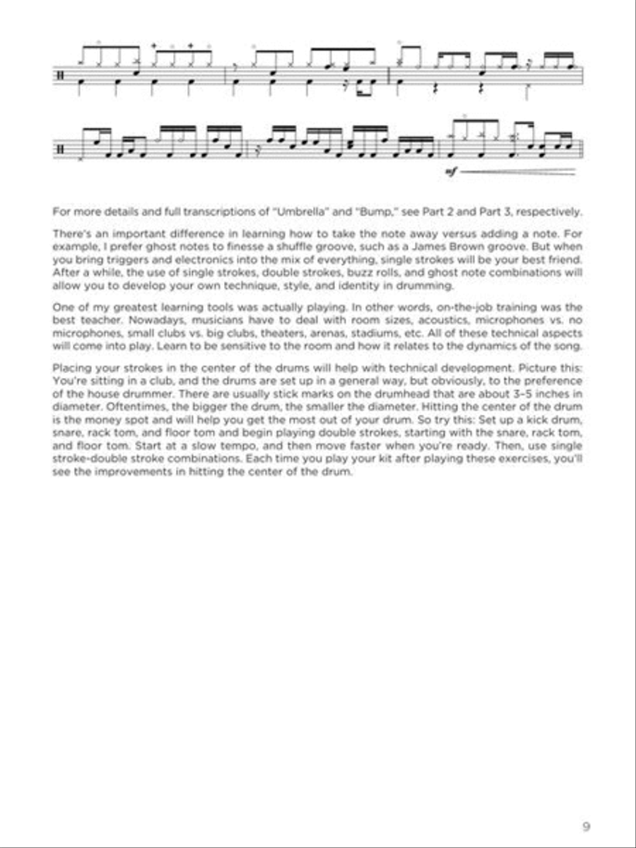 Pop, R&B and Gospel Drumming Drums scores gallery preview page 8