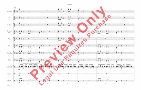 Werewolves of London (score only)