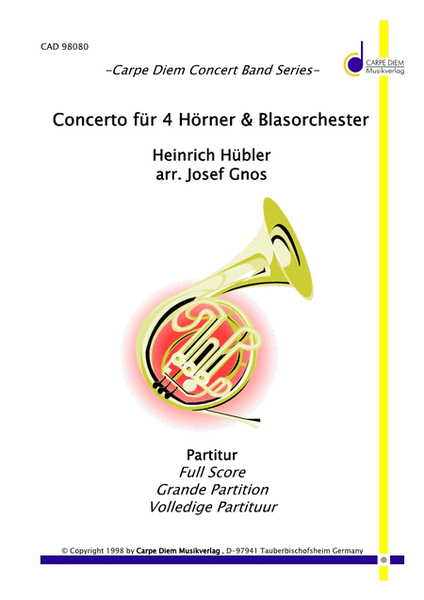Concerto fur 4 Horner