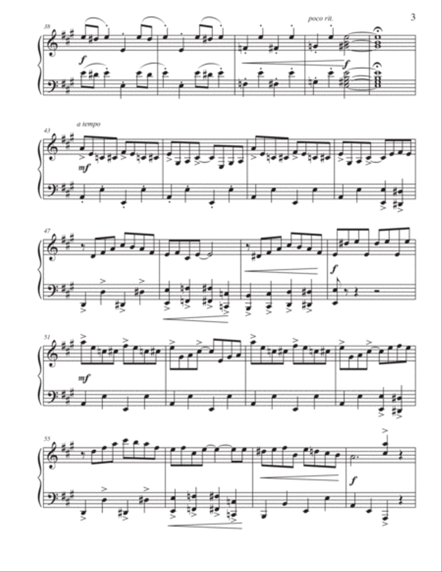 Cowbell Rondo Piano Solo scores gallery preview page 5