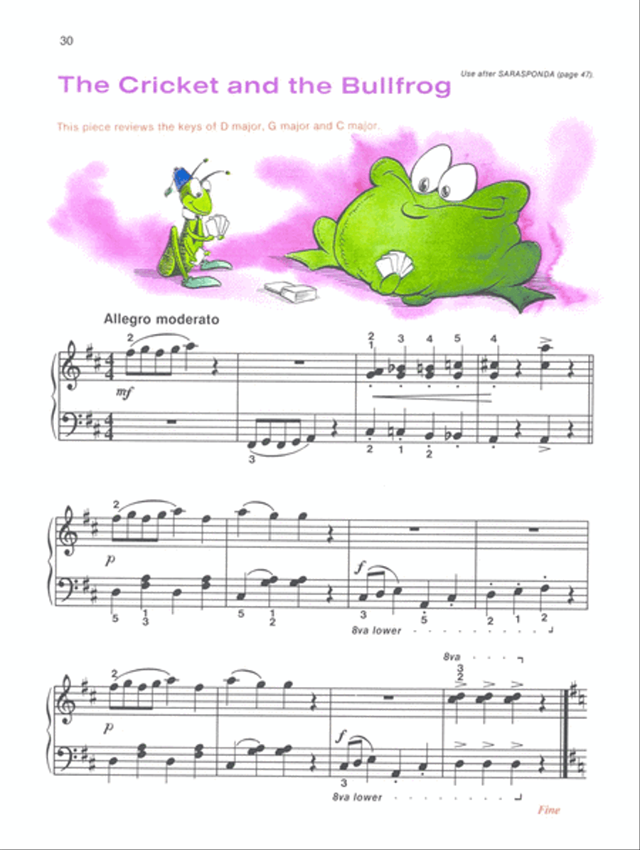Alfred's Basic Piano Course Fun Book, Level 2 Piano Method scores gallery preview page 4