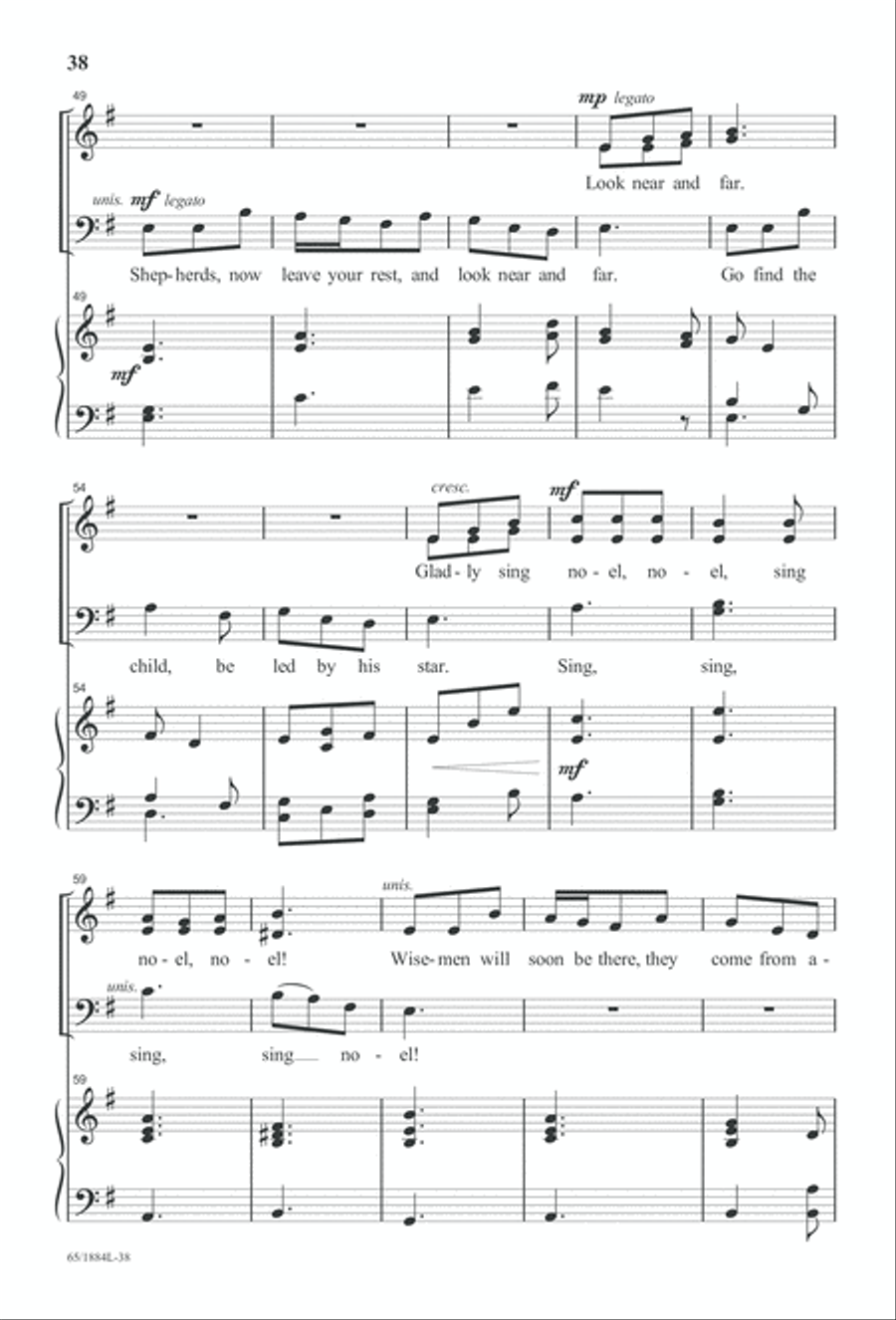 Let Us Adore Him Let Us Adore Him 4-Part scores gallery preview page 40